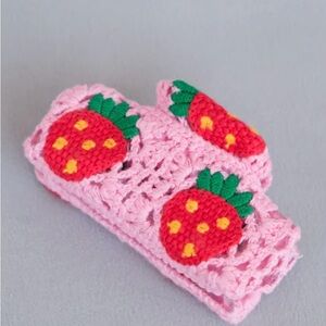 Crochet claw clips